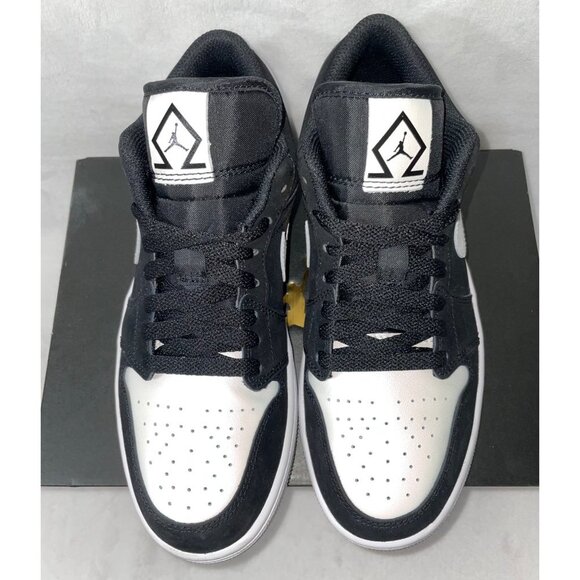 Nike Jordan 1 Low SE Diamond 2022 (DH6931-001) Black~White~Men's 7~Women's 8.5 - Picture 6 of 13